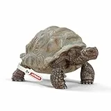 Schleich 14824 Tortuga Gigante, a Partir de 3 años, Wild Life - Figura, 16 x 5 x 12 cm