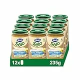 Hero Baby Tarrito Infantil - Tarritos de Lenguado Con Crema De Bechamel, Sin Aceite de Palma, Sin Sal Añadida, Para Bebés desde 8 meses, Ingredientes 100% naturales, 235 g (Paquete de 12)