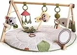 Tiny Love Luxe Developmental Gymini, Elegante Gimnasio Infantil Evolutivo con Música, Desde 0 Meses, Gimnasio Bebe, 20 Actividades, Juguete Musical Portátil, 12 Tarjetas de Logros, Boho Chic