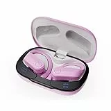 Ordtop Auriculares inalámbricos, auriculares Bluetooth en la oreja, 4 ENC cancelación de ruido