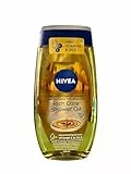 NIVEA Aceite de ducha nutritivo (1 x 200 ml), Gel de ducha cuidado nutritivo Vitamina E y aceites naturales, Gel de lavado corporal, sensación de piel nutrida y radiante de salud, todo tipo de piel