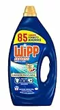 Wipp Express Detergente Líquido Limpio y Liso para lavadora (85 lavados), detergente líquido para lavadora para una limpieza profunda, jabón para ropa