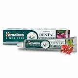Himalaya Ayurvedic Dental Cream Herbal Toothpaste - Neem & pomegranate Gum protection |Helps fight Plague, Cavity and prevents tooth decay | with natural fluoride - 100g