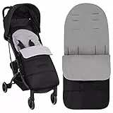 Saco de dormir para bebé de invierno, saco universal para silla de paseo Sacos de Abrigo para Carritos Saco de Dormir Universal para Bebé Antideslizante, Impermeable y Fría, Desmontable Negro