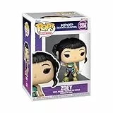 Funko Pop Animation: KPOP Demon Hunters - Zoey - Figura de Vinilo Coleccionable - Idea de Regalo - Mercancia Oficial - Juguetes para Niños y Adultos - Movies Fans