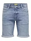 ONLY & SONS Onsply MBD 8772 Shorts Tai Dnm Noos Pantalones Cortos, Azul-3, M Hombres