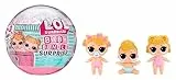 L.O.L. Surprise! Baby Bundle Surprise - Muñecas Coleccionables con Tema de Bebé - Gemelos, Trillizos o Mascotas con Sorpresa de Agua - 2 o 3 Muñecas Incluidas - para Niñas de +3 Años