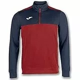 Joma Winner Sudadera, Hombre, Rojo-Marino, L