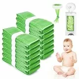 LUOJINYI papelera pañales bebe, 12 Piezas Recambios Contenedor de Pañales, compatible con el contenedor de pañales Tommee Tippee Sangenic Tec Simplee Sangenic Twist & Click（compatible con todos）