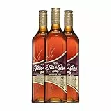 Ron Flor de Caña 7 Años Botella Misil 1 L (Caja de 3 Botella Misil de 1 L)