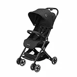Maxi-Cosi Lara2, Silla de Paseo Ligera, 0-4 años, 0-22 kg, Silla Paseo Bebe Compacta, 3 Reclinaciones, Reclinación Total, Plegado Automático, Bandolera, Essential Black