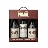 VIÑA POMAL Estuche regalo - 2 Reserva + 1 Crianza - Vino tinto, DO Rioja, 100% Tempranillo - 3 botellas 75cl