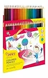 Jovi - Estuche con 24 lápices de madera, colores surtidos (730/24)