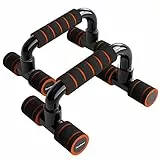 READAEER --Pushup Bar,Soporte para Flexiones, Negro (Naranja)