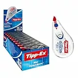 Tipp-Ex Mini Pocket Mouse Cinta Correctora - 6 m x 5 mm, caja de 10 Unidades, óptimo para oficinas, Multicolor