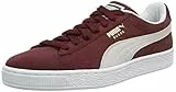 PUMA Suede Classic+, Zapatillas de estar por casa, Unisex adulto, Rojo (Cabernet/White), 44 EU