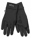Helly Hansen Unisex Forro de guante táctil de vellón HH, Negro, S