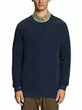 ESPRIT 083ee2i304 Suéter, 400/Azul Marino, S para Hombre