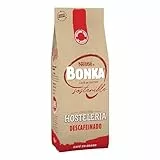 Bonka cafe en grano tostado descafeinado para hostelería, ideal para máquina de cafe Espresso, 1 paquete x 500gr