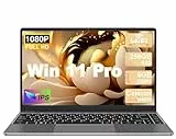 NOTODD Ordenador Portátil Win 11 Pro con 5G WiFi Portátil 14 Pulgadas 6GB RAM 256GB SSD Expansión SSD 1TB (TF-1TB) 5000mAh Laptop 1920 * 1080 FHD Portatiles Buenos & Mini Puerto Multimedia-Gris