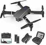 Gerbala Drones con Camara, WiFi FPV Drone RC Quadcopter para Principiantes, Modo sin Cabeza, Altitud Hold, Despegue/Aterrizaje One Key, 3D Flip, Mini Drone con 2 Baterías para Niños Principiantes