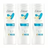 Dove Body Love Light Care Loción Corporal hidratante con sérum reparador de ceramidas para todo tipo de pieles 400 ml (paquete de 3)