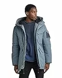G-Star Para Hombre Parka Vodan Padded Hooded, Gris (axis D22713-D419-5781), XL