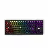 Energy Sistem Gaming Keyboard ESG K6 Mechanik (Teclado USB, Luces LED Efecto Rainbow, Teclado mecánico TKL)