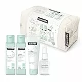 Suavinex, Neceser para Bebés de Tela, Set Regalo Bebé Recién Nacido con Cosmética: Gel Champú 100 ml + Loción Hidratante 100 ml + Crema Pañal 75 ml + Baby Cologne 50 ml. Formato Viaje. Beige Dreams