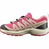 SALOMON XA Pro V8 Waterproof, Zapatillas Niños, Rouge Red Vanilla Ice Flamingo Pink, 39 EU