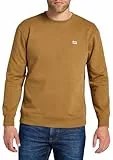 Lee Plain Crew SWS Sudadera, marrón Claro, XXL para Hombre