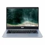 Acer Chromebook 314 CBOA314-1H-C5CQ, Ordenador Portátil 14' FullHD LCD (Intel Celeron N4500, 4GB RAM, 128GB SSD, Intel UHD Graphics, ChromeOS) Negro, Teclado QWERTY Español