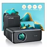 【Auto Focus/Keystone】 Proyector 4K WiFi Bluetooth 35000 Lúmenes Full HD 1080P, WiMiUS Proyector 4K Soporte Zoom 50% Proyectors Portátil WiFi6 Cine en Casa/Exterior para Teléfono/TV Stick/PS5 HDMI USB