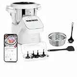 Moulinex, Companion, Robot cocina, 14 funciones, Capacidad XL para 10 personas, Gris, Fabricado en Francia, HF8408F1