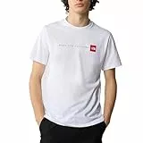 THE NORTH FACE NF0A87NSFN4 M S/S Never Stop Exploring tee T-Shirt Hombre TNF White Tamaño M