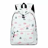 Acmebon Mochila Escolar Unisex y de Ocio Impermeable - Cartera Escolar para Niñas y Niños con Lindo Estampado Turquía