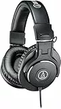 Audio-Technica M30x Auriculares Profesionales de Monitoraje Negro.