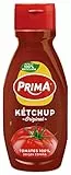 Ketchup Prima sabor original elaborado con tomates españoles. 445 g