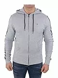 Tommy Hilfiger Hoody Ls Hwk Um0um00708 Chaqueta, Gris (Grey Heather), S Hombre