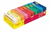 Plastilina jovi 50 tamaño pequeño bandeja de 10 unidades colores surtidos