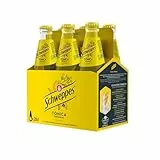 Schweppes Tónica Original, Bebida Refrescante - Vidrio 6x20cl