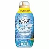 Lenor Aire Fresco Suavizante Para Ropa Frescor Alpino 50 Lavados, 700ml, Frescor Resistente Al Secar En Ambientes Húmedos O Al Sol Intenso
