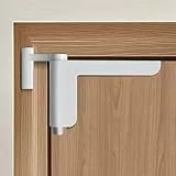MARIE Cierrapuertas sin taladrar, cierrapuertas automático para puertas interiores ligeras, protección de esponja para puertas de habitaciones, producción totalmente metálica, vida útil más larga y