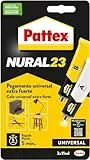 Pattex Nural 23 Pegamento universal extra fuerte, adhesivo extrafuerte para múltiples materiales, pegamento resistente a agua, aceite, disolventes y más, 2 x 11 ml
