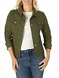 Riders by Lee Indigo Denim Jacket Chaqueta Vaquera, Verde Oliva, M para Mujer