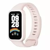 XIAOMI Smart Band 9 Active - Pulsera de Actividad, autonomía de hasta 18 días, Pantalla TFT de 1,47' con tasa de refresco de 60 Hz, 5ATM, App Mi Fitness, Rosa (Versión ES)