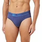 Diesel Umbr-andrethreepack Calzoncillos, Azul, Amarillo, Navy, XS (Pack de 3) para Hombre