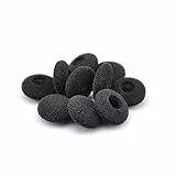 VKMKV 10 Pares de Almohadillas de Repuesto Negras for Auriculares, Cubierta de Espuma de Esponja Suave for Bang &Olufsen A8 A 8 Auriculares Auriculares Accesorios