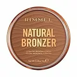 Rimmel London Natural Bronzer, Bronceador, Tono 3 Sunset - 14 g