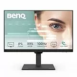 BenQ GW2490T Monitor de Oficina en casa de 23.8” IPS 1080p, 100Hz, di 99% sRGB,VESA, HDMI, DP, tecnología B.I., Low Blue Light, Modo ePaper, Modo de codificación, Certificado por TÜV Rheinland.